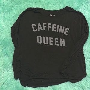 Women’s Zoe + Liv Caffeine Queen shirt size Medium